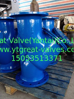 DIN Y strainer Flanged ends