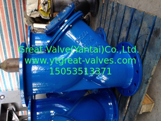 DIN Y strainer Flanged ends