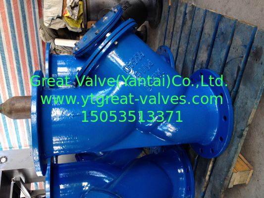 DIN Y strainer Flanged ends