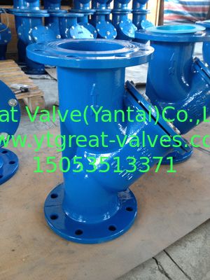 DIN Y strainer Flanged ends