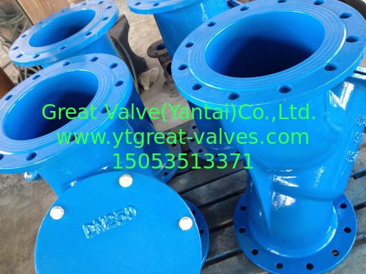 DIN Y strainer Flanged ends
