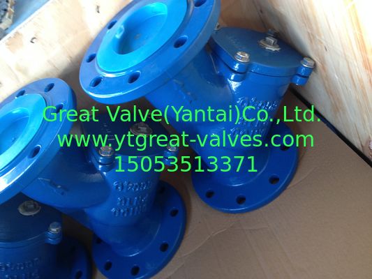 DIN Y strainer Flanged ends