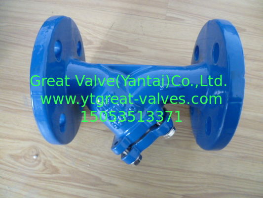 DIN Y strainer Flanged ends