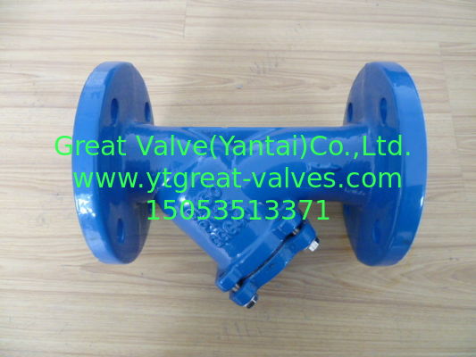DIN Y strainer Flanged ends