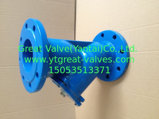 DIN Y strainer Flanged ends