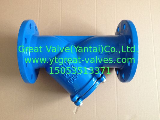 DIN Y strainer Flanged ends