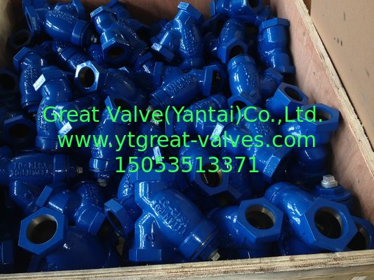 ANSI y strainer threaded ends