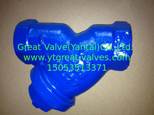 ANSI y strainer threaded ends