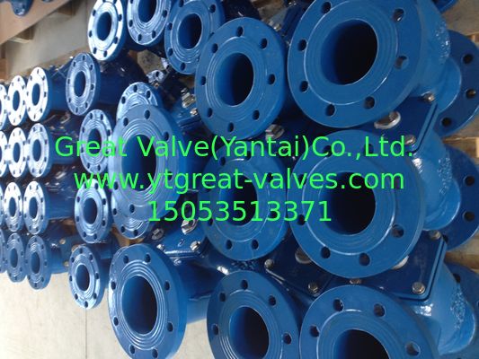 BS y strainer flanged ends
