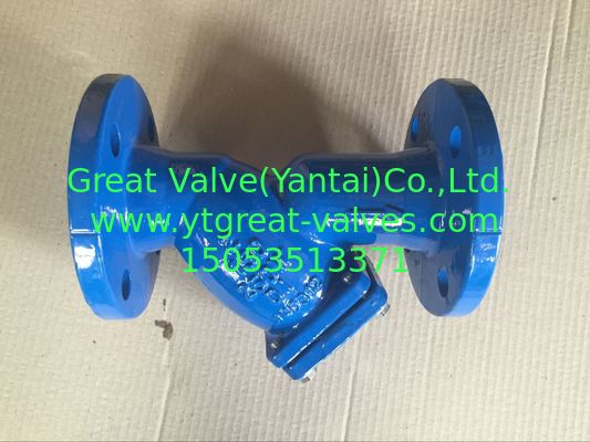 ANSI y strainer flanged ends