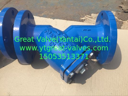 ANSI y strainer flanged ends
