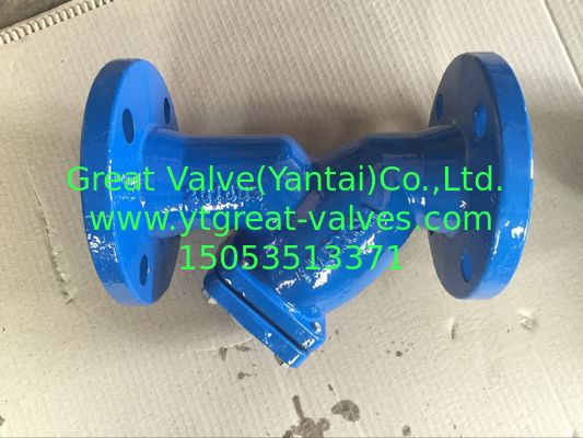 ANSI y strainer flanged ends