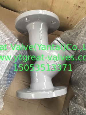 ANSI y strainer flanged ends