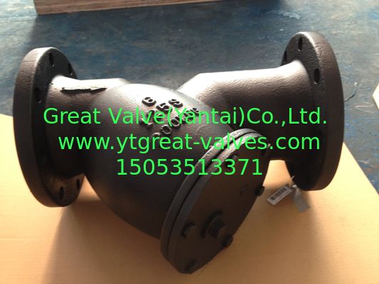 ANSI y strainer flanged ends