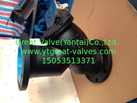 ANSI y strainer flanged ends