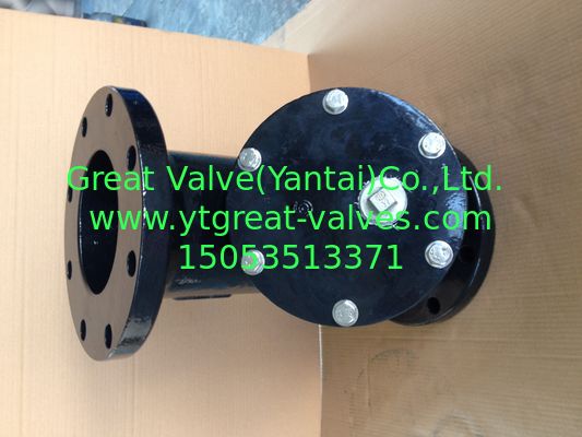 ANSI y strainer flanged ends