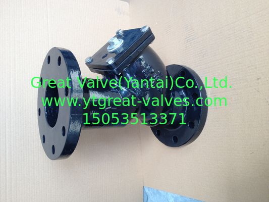 ANSI y strainer flanged ends