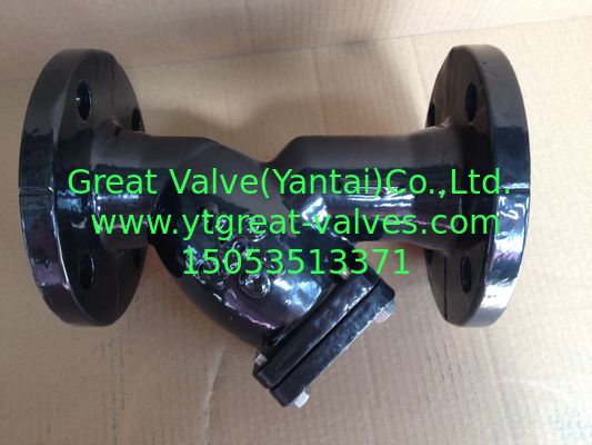 ANSI y strainer flanged ends