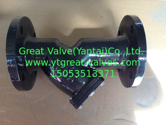 ANSI y strainer flanged ends