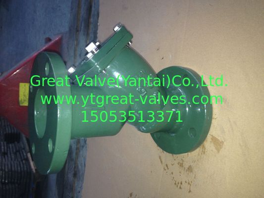 ANSI y strainer flanged ends