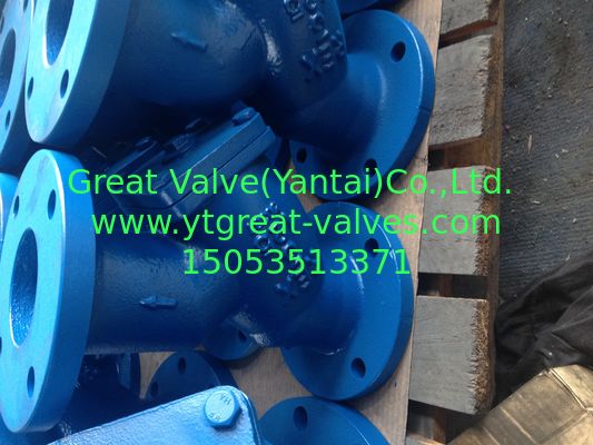 ANSI y strainer flanged ends