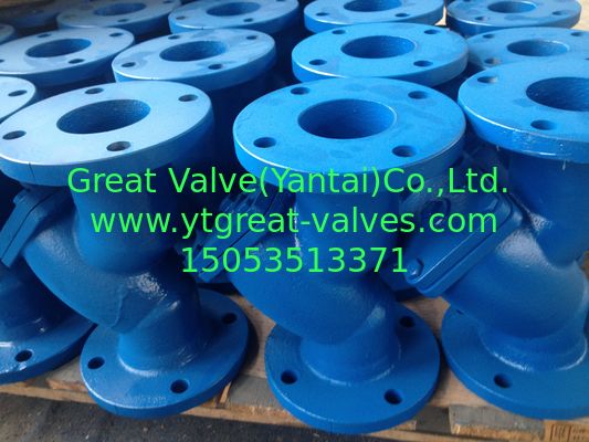 ANSI y strainer flanged ends