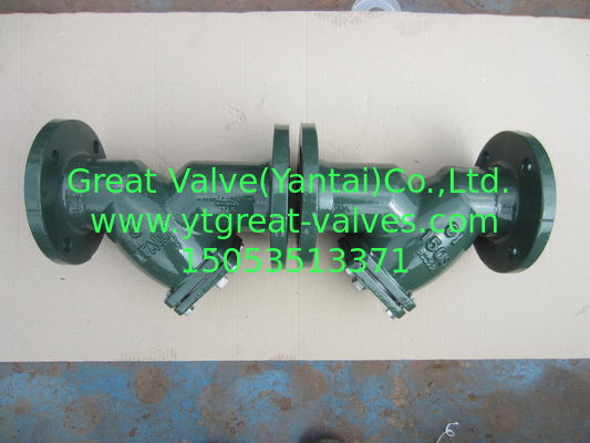 ANSI y strainer flanged ends