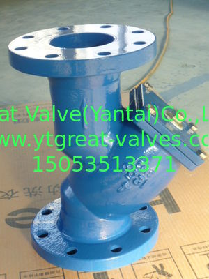 ANSI y strainer flanged ends
