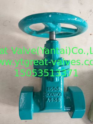 ANSI gate valve threaded ends
