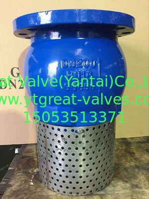 Water Oil Liquid FOOT VALVE with ANSI Flanged End