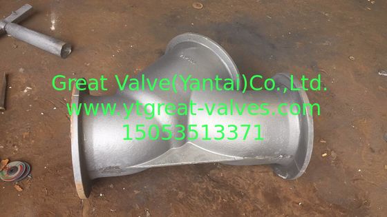 DIN Y STRAINER FLANGED ENDS
