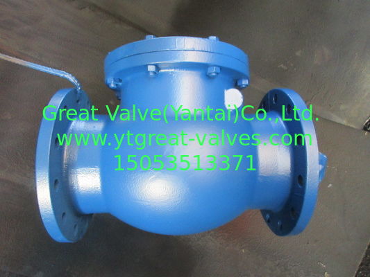 803-F DIN check valve flanged ends