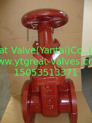 (ANSI) Cast Iron Gate Valve O&Y flanged ends