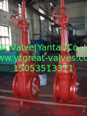 (ANSI) Cast Iron Gate Valve O&Y flanged ends