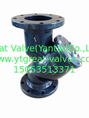 ANSI y strainer flanged ends
