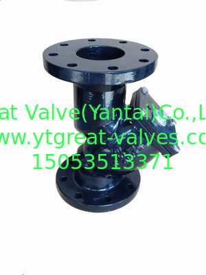 ANSI y strainer flanged ends
