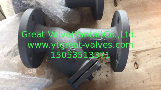 ANSI y strainer flanged ends