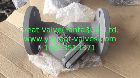 ANSI y strainer flanged ends