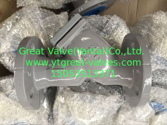 ANSI y strainer flanged ends