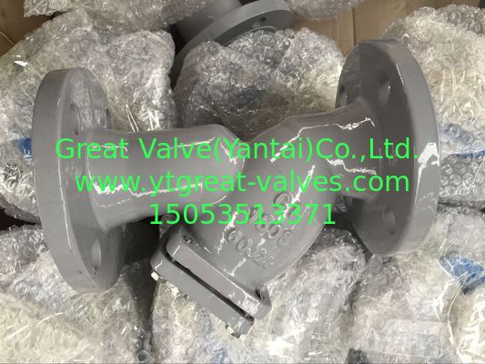 ANSI y strainer flanged ends