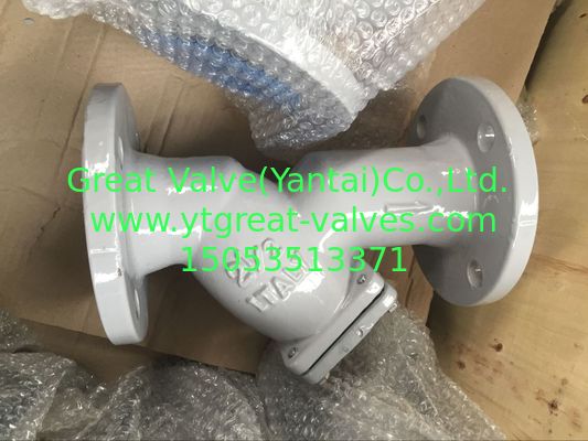 ANSI y strainer flanged ends