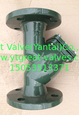 ANSI y strainer flanged ends