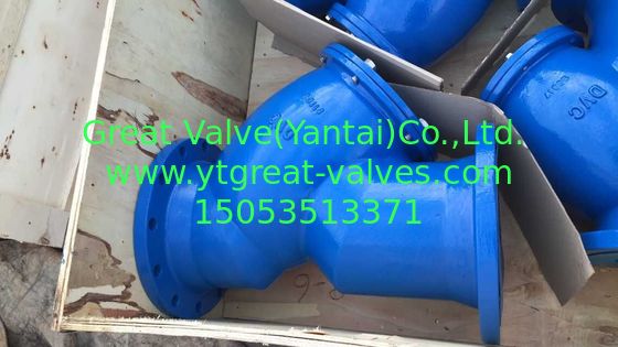 ANSI y strainer flanged ends
