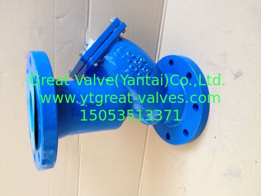 ANSI y strainer flanged ends