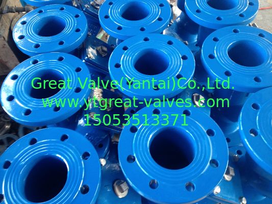 ANSI y strainer flanged ends
