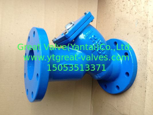 ANSI y strainer flanged ends