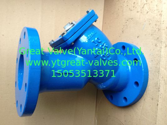 ANSI y strainer flanged ends