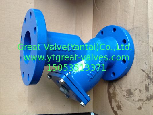 ANSI y strainer flanged ends