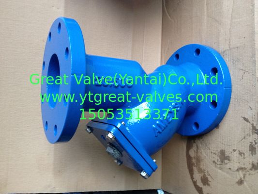 ANSI y strainer flanged ends