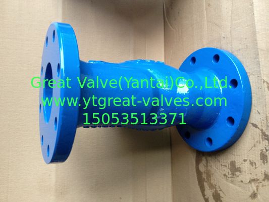 ANSI y strainer flanged ends